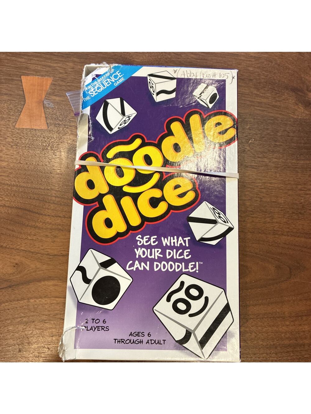 Doodle Dice Game Jax 2005 Makers of Sequence Family Matching